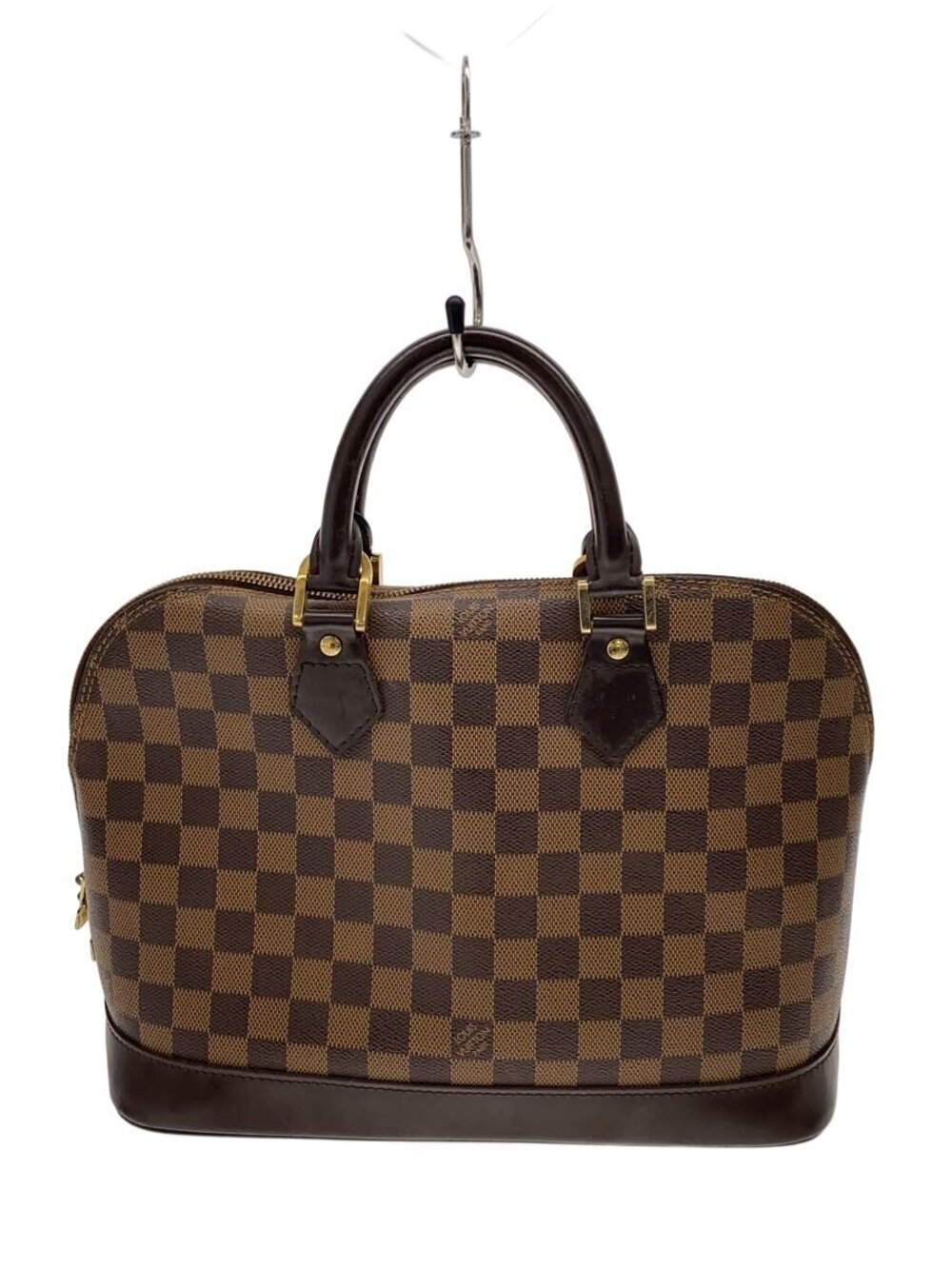 LOUIS VUITTON Alma Damier Ebene Brown
